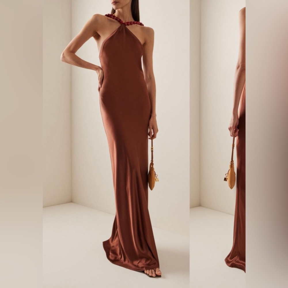 STAUD Cadence Dress in Clove